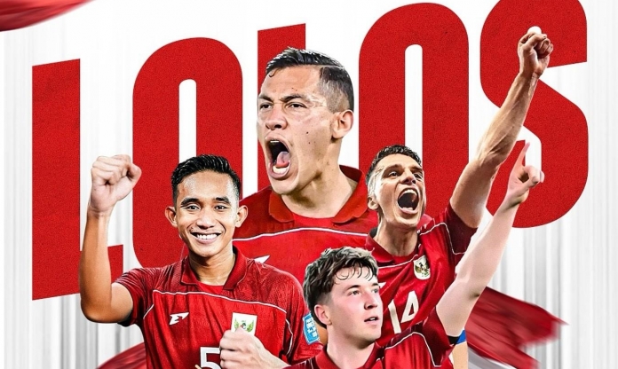 Indonesia chính thức vào vòng loại 4 World Cup, tạo nên lịch sử Đông Nam Á