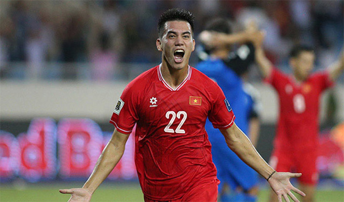 Tiến Linh cần thể hiện bản lĩnh trong trận đấu với Malaysia. Ảnh: Minh Tuấn